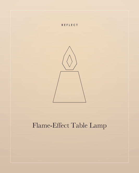 Flame Effect Table Lamp