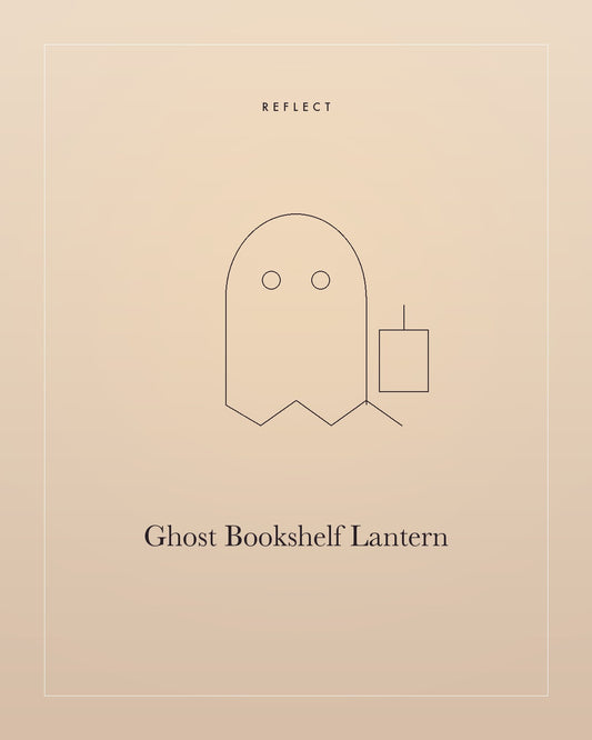 Ghost Bookshelf Lantern