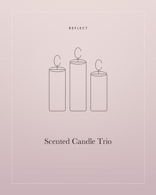Scented Candle Trio